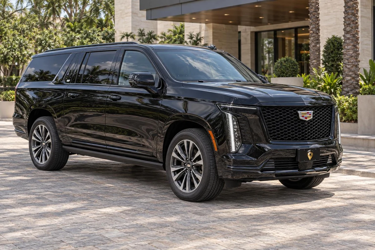 Cadillac Escalade ESV Sport 2026 del catálogo de camionetas blindadas de Mi Elegido VIP