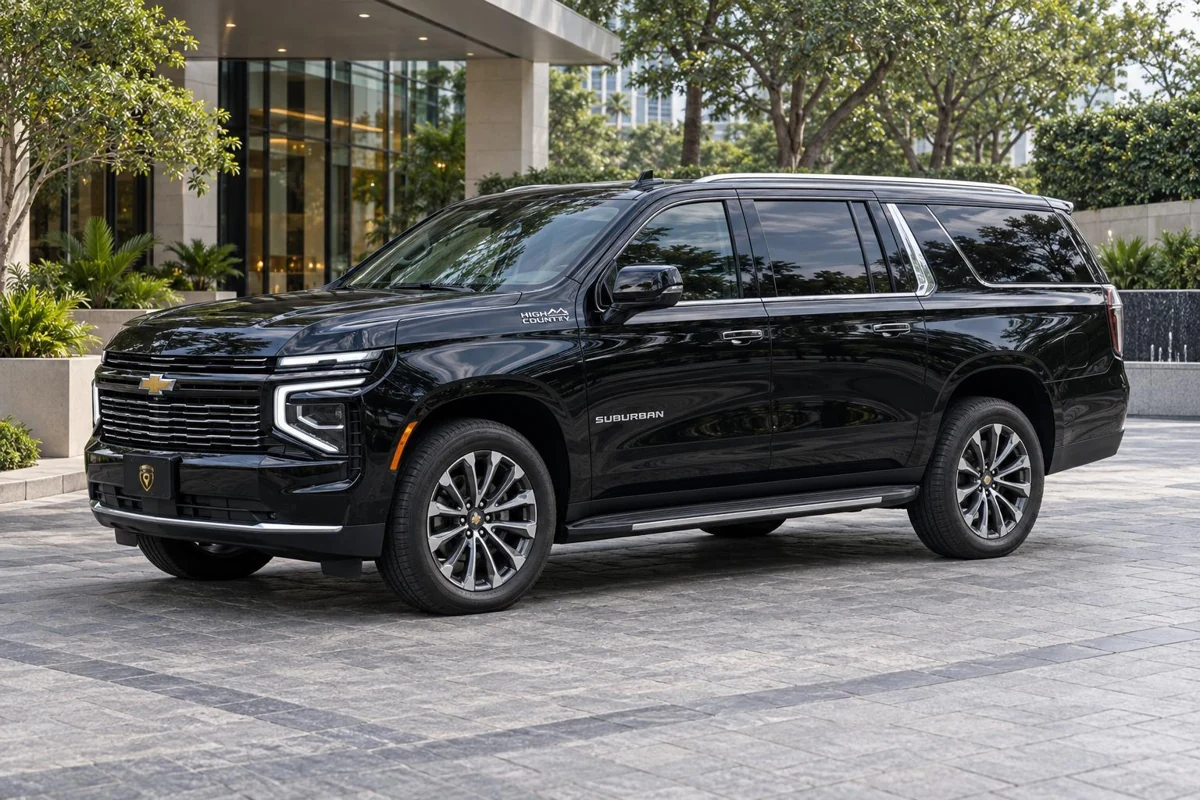 Chevrolet Suburban High Country 2026 del catálogo de camionetas blindadas de Mi Elegido VIP