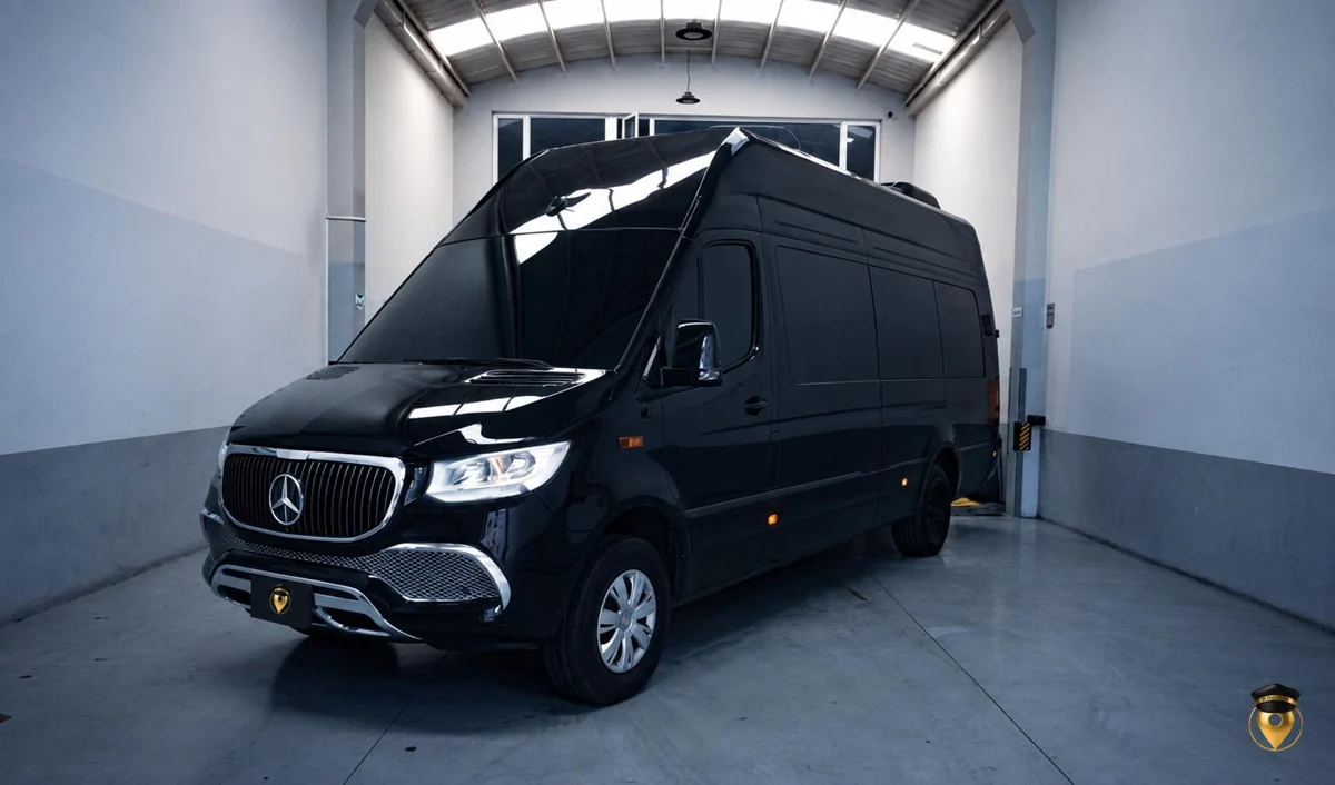 Mercedes-Benz Sprinter blindada del catálogo de vans blindadas de Mi Elegido VIP