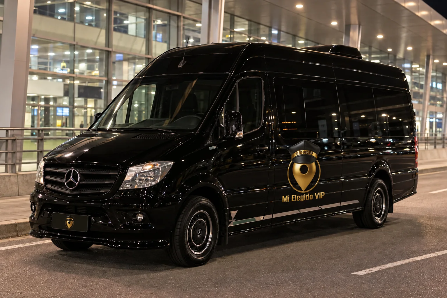 Mercedes-Benz Sprinter, vista ilustrativa del modelo para transporte de grupos
